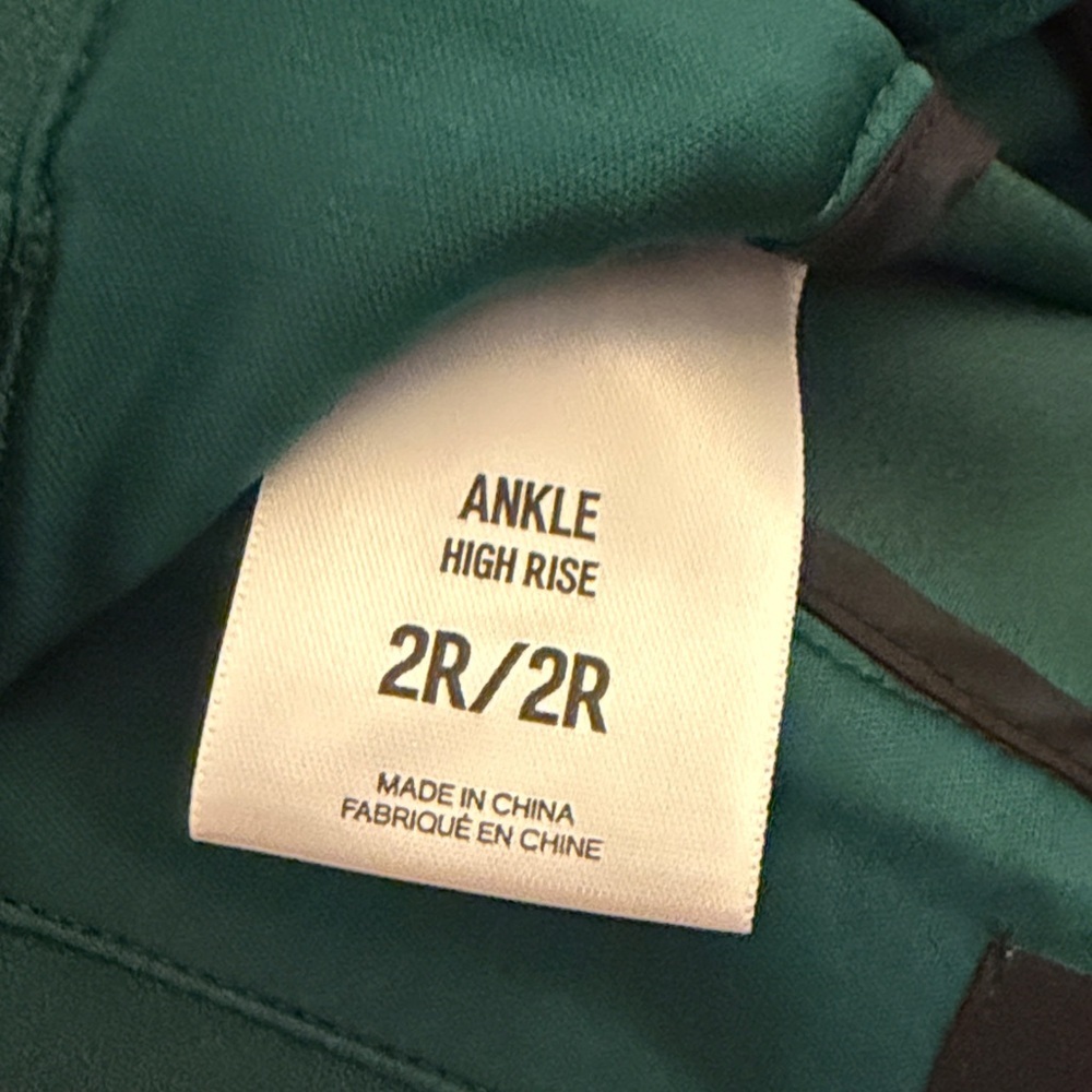 Express Forest Green Paperbag Waist Trousers - Picture 3 of 11